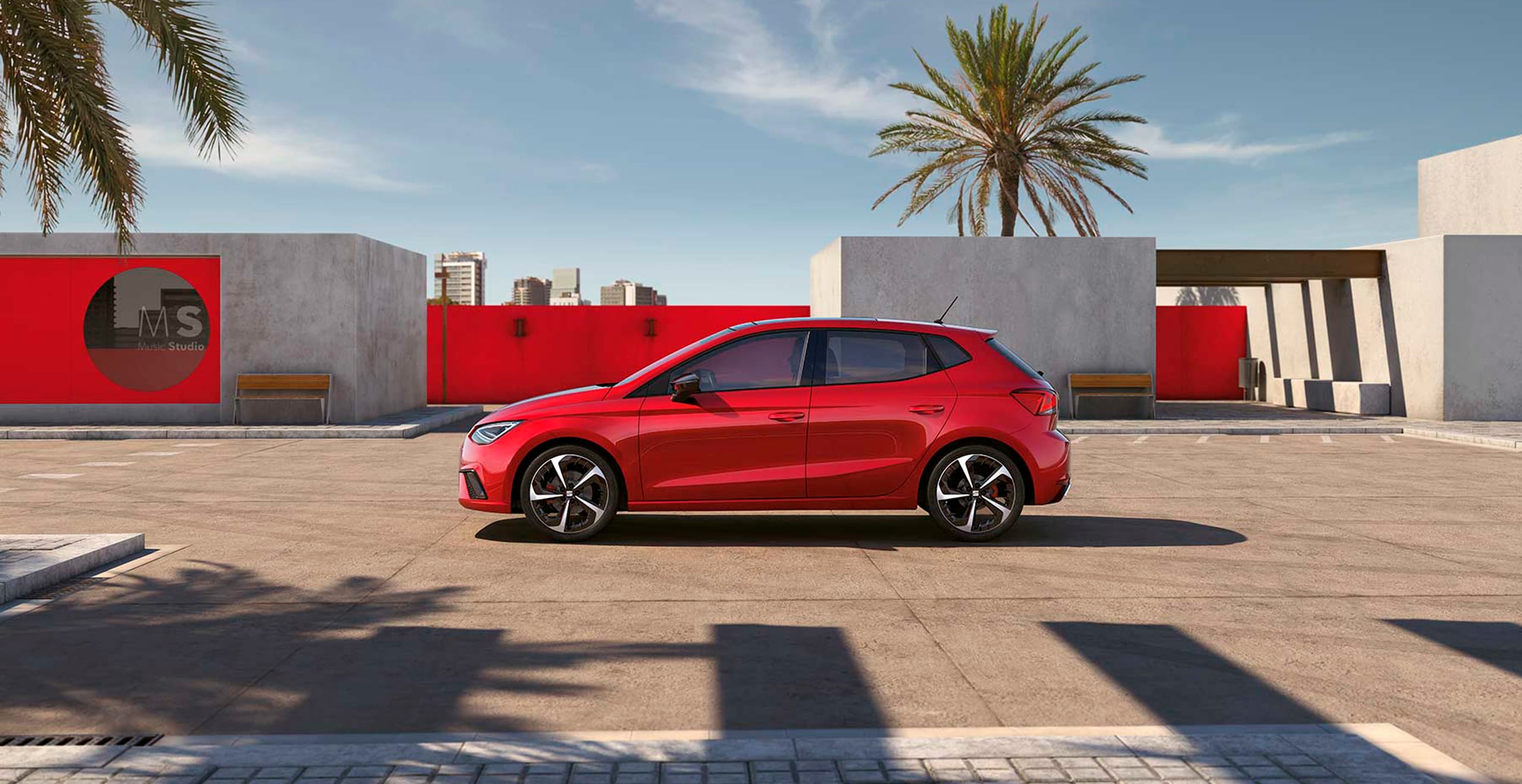 SEAT Ibiza detailed airbags