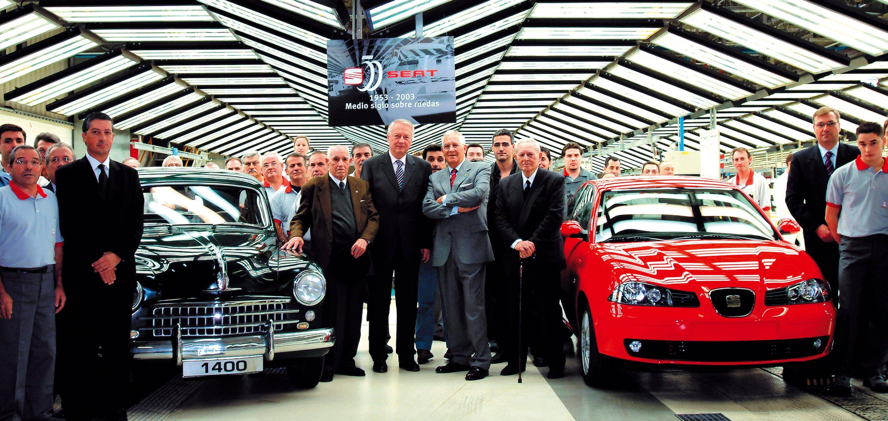 SEAT brand history 2000s - SEAT board members header image